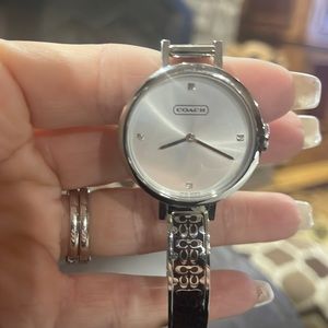 Coach bangle watch